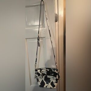 Cow Print (NO HAIR) Cross Body Bag